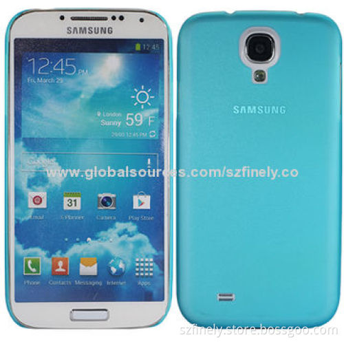 Ultra-thin PC Case for Samsung S4, Ultra-thin, 0.7mm, Matte Finish, Simple and Fashionable